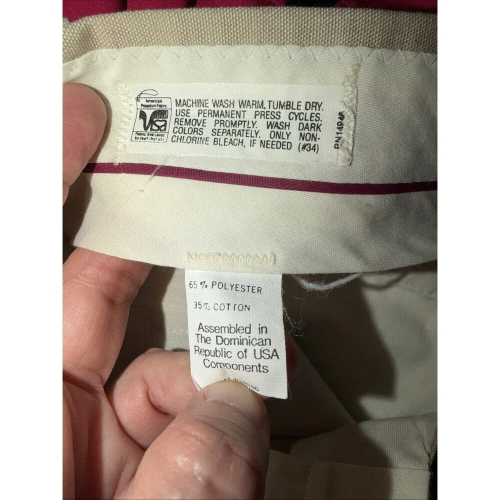 Men's Flat Front Khaki Shorts